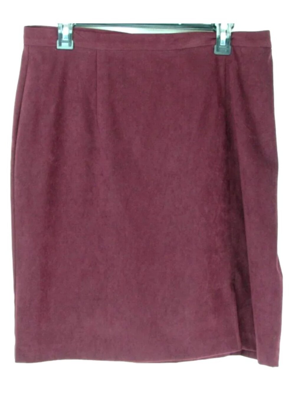 SALE! Burgundy Midi Knee Skirt
